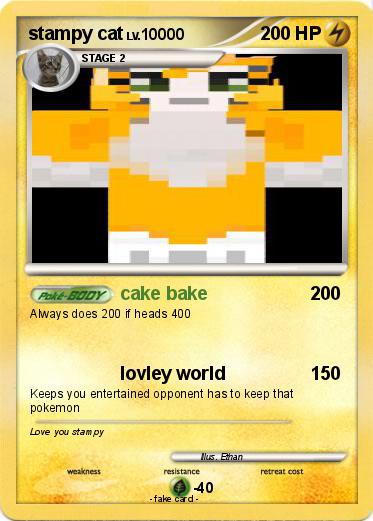 Pokemon stampy cat