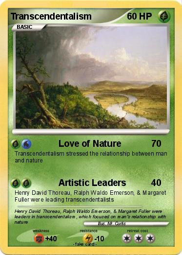 Pokemon Transcendentalism