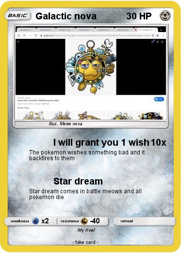 Pokemon Galactic nova