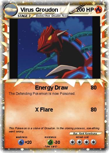 Pokemon Virus Groudon