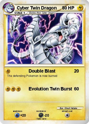 Pokemon Cyber Twin Dragon