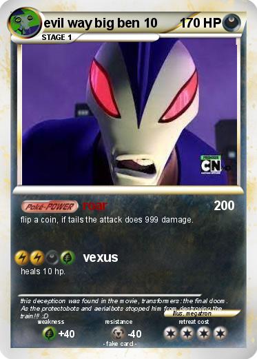 Pokemon evil way big ben 10