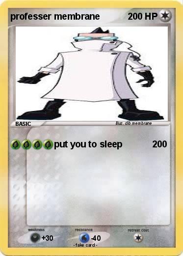 Pokemon professer membrane
