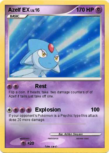 Pokemon Azelf EX