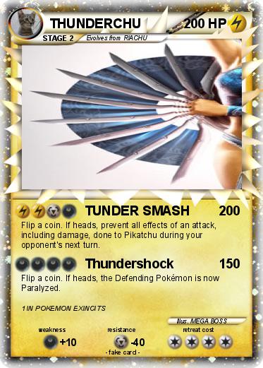 Pokemon THUNDERCHU