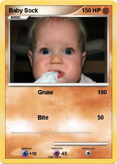 Pokemon Baby Sock