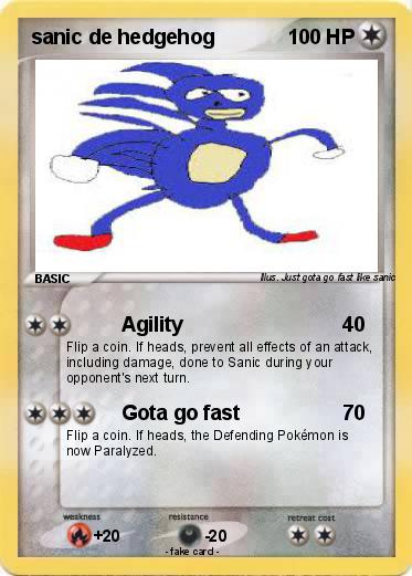 Pokemon sanic de hedgehog
