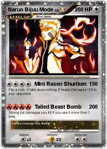 Pokemon Naruo Bijuu Mode