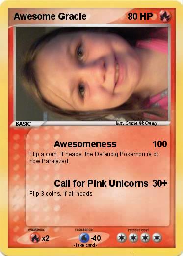 Pokemon Awesome Gracie