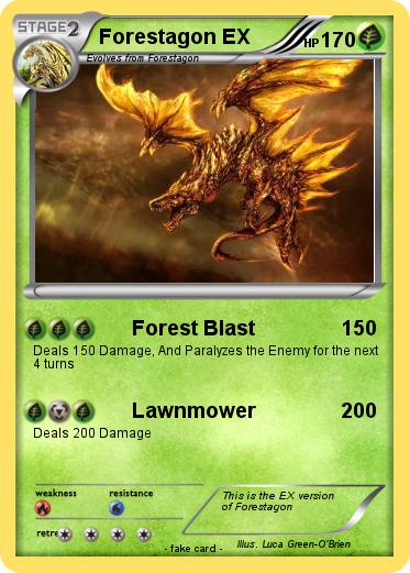 Pokemon Forestagon EX