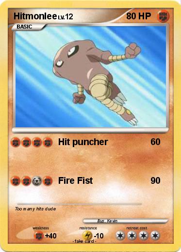 Pokemon Hitmonlee