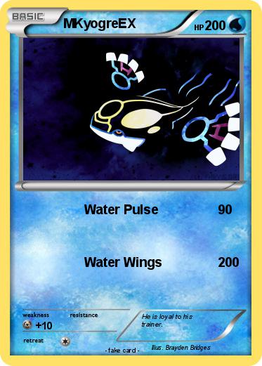 Pokemon MKyogreEX