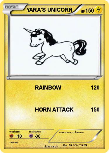 Pokemon YARA'S UNICORN