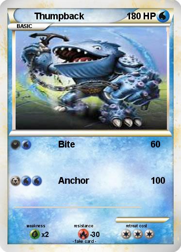 Pokemon Thumpback