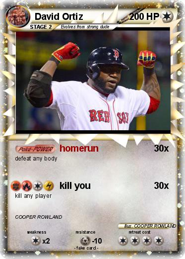 Pokemon David Ortiz