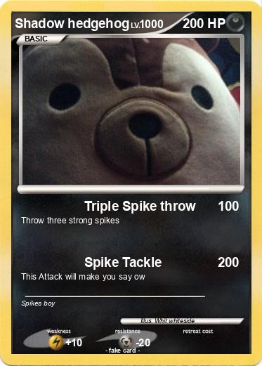 Pokemon Shadow hedgehog