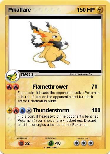Pokemon Pikaflare