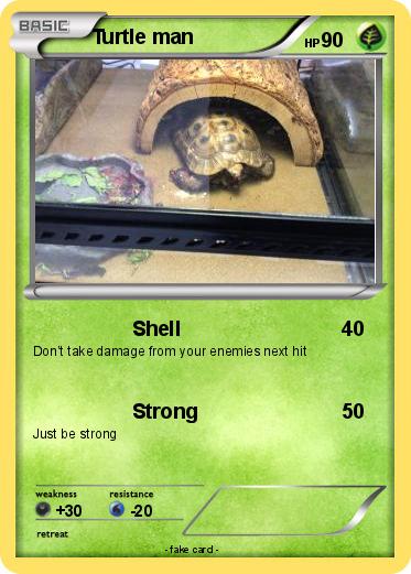 Pokemon Turtle man