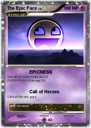 Pokemon The Epic Face