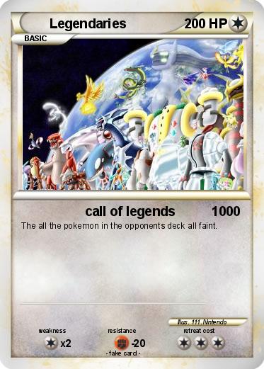 Pokemon Legendaries