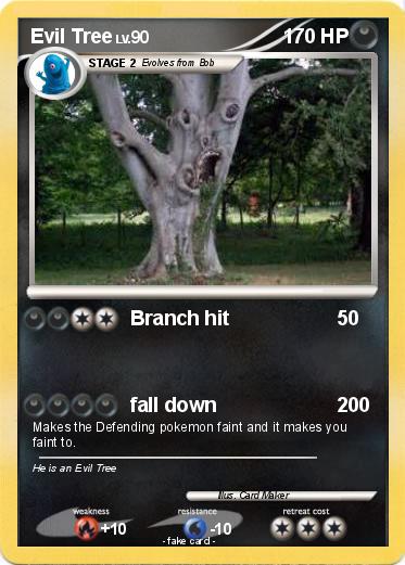 Pokemon Evil Tree