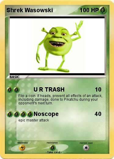 Pokemon Shrek Wasowski