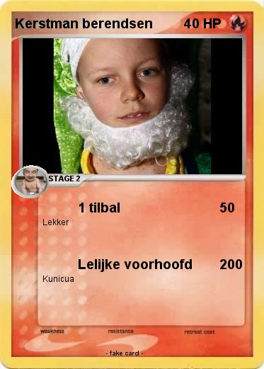 Pokemon Kerstman berendsen