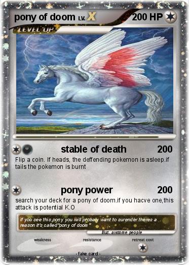 Pokemon pony of doom
