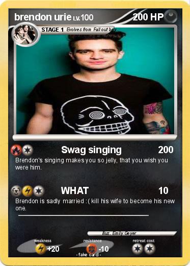 Pokemon brendon urie