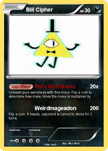 Pokemon Bill Cipher