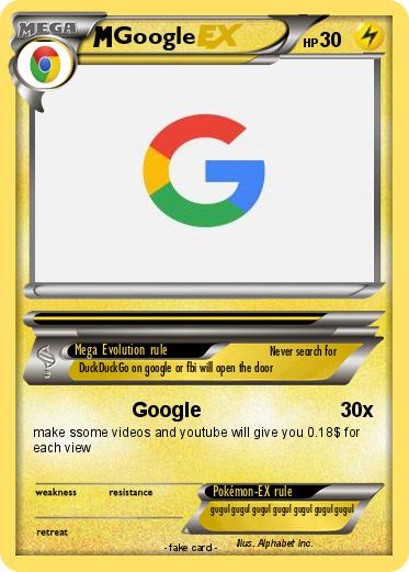 Pokemon Google