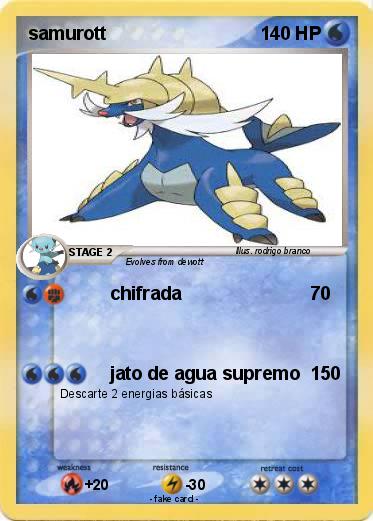 Pokemon samurott