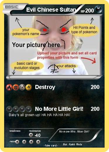 Pokemon Evil Chinese Sultan