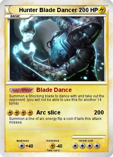 Pokemon Hunter Blade Dancer