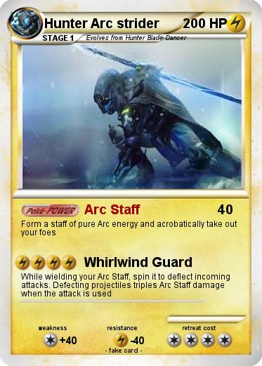 Pokemon Hunter Arc strider