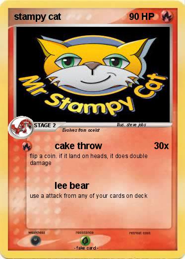 Pokemon stampy cat