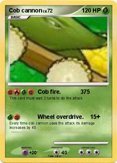 Pokemon Cob cannon