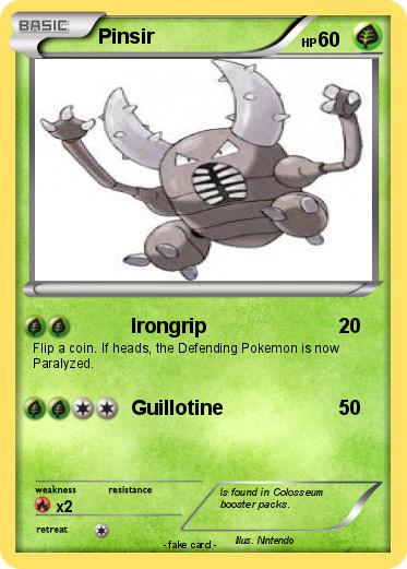 Pokemon Pinsir