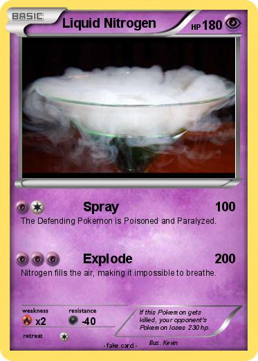 Pokemon Liquid Nitrogen