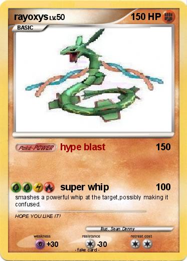 Pokemon rayoxys