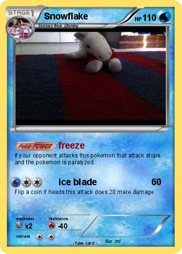 Pokemon Snowflake