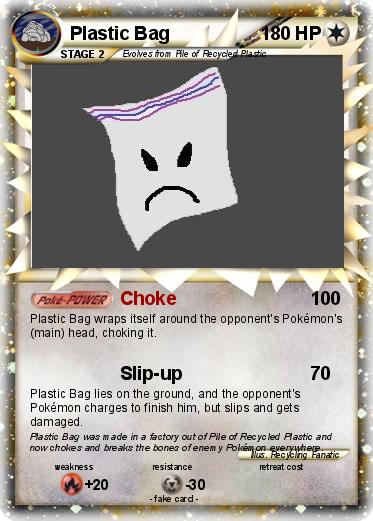 Pokemon Plastic Bag