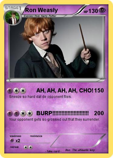 Pokemon Ron Weasly