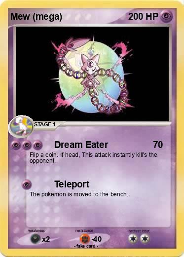 Pokemon Mew (mega)