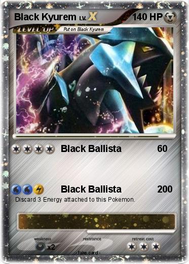 Pokemon Black Kyurem