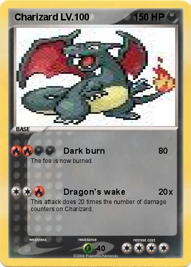 Pokemon Charizard LV.100