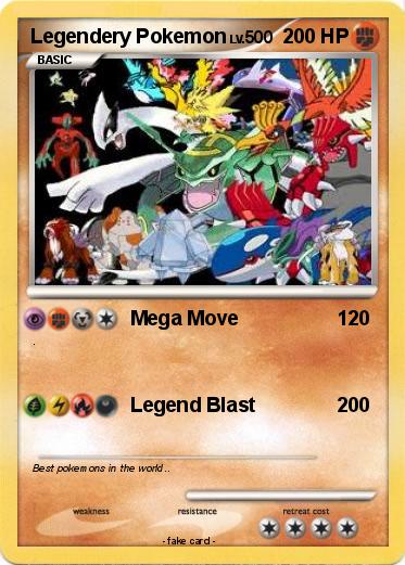 Pokemon Legendery Pokemon