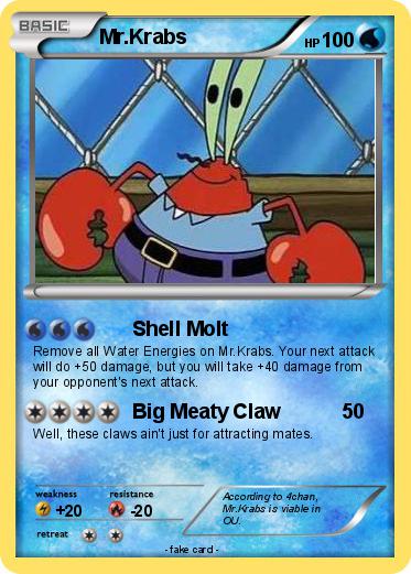 Pokemon Mr.Krabs