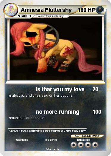 Pokemon Amnesia Fluttershy