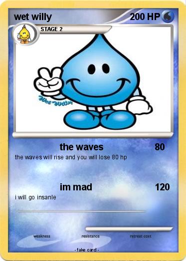 Pokemon wet willy